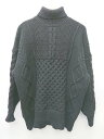 ◇ ⊇ select MOCA セレクト モカ タートルネック 長袖 ニット セーター サイズF ブラック レディース P 【中古】