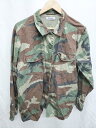 ◇ ◎Θ PUNYUS プニュズ 迷彩 カモフラ ミリタリー 長袖 シャツ ジャケット サイズ3 カーキ レディース P 【中古】