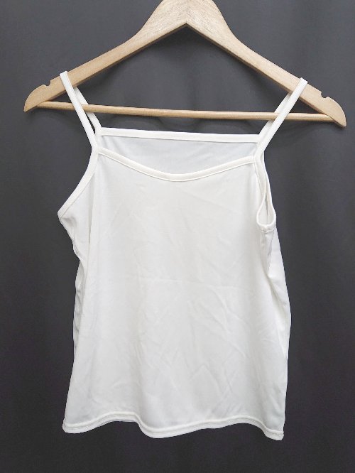 ◇ ◎　●未使用●　Θ　Φ moment+　モーメントプラス シースルー 長袖 カットソー サイズM ホワイト レディース P 【中古】