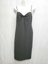 ◇ ⊂ ZARA ザラ シンプル 無地 キャミソール 膝下丈 ワンピース サイズEUR S USA S MEX 26 ブラック レディース P 【中古】(4)