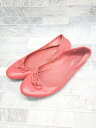 ◇ Θ Lepa フラット ペタンコ バレエシューズ サイズ37 レッド レディース P 【中古】