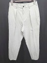 ◇ ⊂ JUNRed ジュンレッド センタープレス スラックス サイズLL ベージュ メンズ P 【中古】(4)
