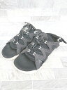◇ ⊂ adidas アディダス スニーカー サンダル シューズ サイズ23.5cm ブラック レディース メンズ P 【中古】