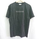 ◇ ⊂ LIAN リアン 半袖 クルーネックTシャツ サイズS ブラック メンズ E 【中古】