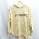 ◇ ⊇ HONEYSUCKLE ROSE ハニーサックルローズ コットン系 長袖 パーカー サイズM イエロー レディース E 【中古】