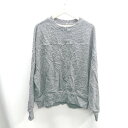 ◇ ⊇ Alma design ダブルステッチ 長袖 スウェット サイズM グレー レディース E 【中古】
