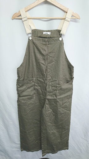 ◇ ◎●未使用● Θ pairmanon ペアマノン サロペット サイズF カーキ系 レディース E 【中古】 ◇ ◎●未使用● Θ pairmanon ペアマノン サロペット サイズF カーキ系 レディース E 【中古】