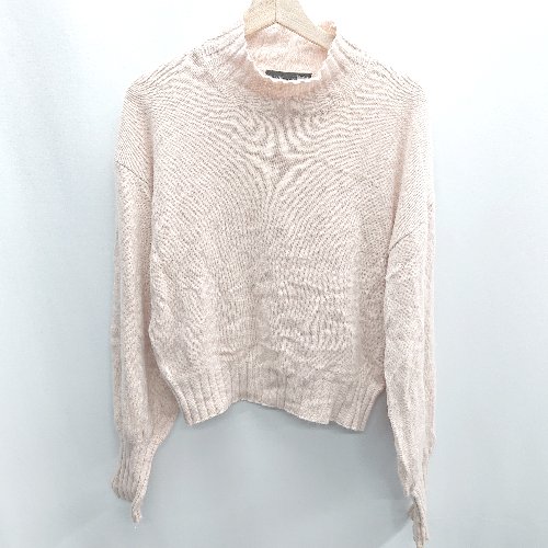 ◇ ⊇ Heather ヘザー 薄手 長袖 セーター サイズ F ピンク系 レディース E 【中古】