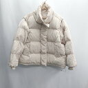◇ ⊇ ap retro アプレトロ 長袖 ダウンジャケット サイズF ベージュ系 レディース E 【中古】(4)