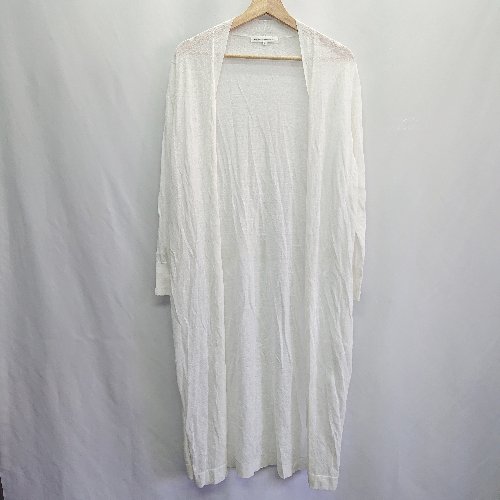 ◇ ⊂Φ 23区 ニジュウサンク コットン系 長袖 シアーガウン サイズM ホワイト レディース E 【中古】