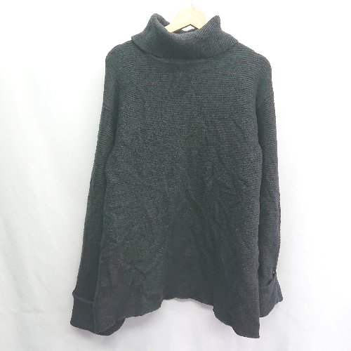 ◇ ⊇ ◎ SPIRALGIRL スパイラルガール 長袖 ニットチュニック サイズF ブラック レディース E 【中古】 ◇ ⊇ ◎ SPIRALGIRL スパイラルガール 長袖 ニットチュニック サイズF ブラック レディース E 【中古】