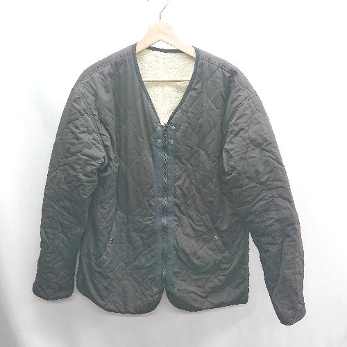◇ ⊇ EMMA CLOTHES エマ クローズ リバーシブル ボア 長袖 キルティングジャケット サイズL ブラック レディース E 【中古】 ◇ ⊇ EMMA CLOTHES エマ クローズ リバーシブル ボア 長袖 キルティングジャケット サイズL ブラック レディース E 【中古】
