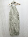 ◇ Θ Emma サスペンダー調節可能 ロング ジャンパースカート サイズM グレージュ系 レディース P 【中古】