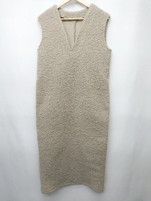 ◇ ⊇ classicalelf クラシカルエルフ 膝下丈 ジャンパースカート サイズM グレー系 レディース P 【中古】