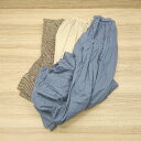 ◇ 《 LOWRYS FARM まとめ売り3点セット サイズF フレア チェック プリーツ スカート パンツ レディース 》 E 【中古】