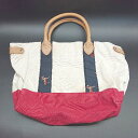 ◇ russet ラシット 馬 シンプル ハンド バッグ ベージュ系 レディース E 【中古】