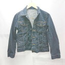 ◇ ROPE PICNIC ロペピクニック フロントボタン 長袖 デニムジャケット サイズ38 ブルー レディースメンズ E 【中古】
