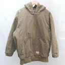 ◇ Java ジャバ ジャヴァ フード フロントチャック コットン 長袖 ジャケット サイズM ブラウン メンズ レディース E 【中古】