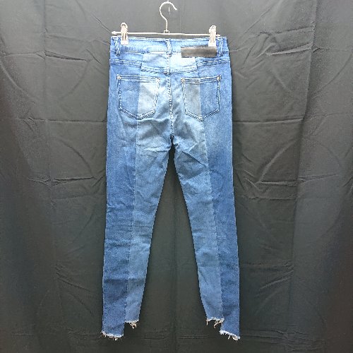 ◇ JEANASIS ジーナシス カットオフ タック デニムパンツ サイズS インディゴ レディース E 【中古】