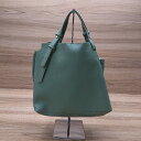 ◇ ROPE PICNIC コンパクト シンプル ハンドバッグ グリーン系 レディース E 【中古】