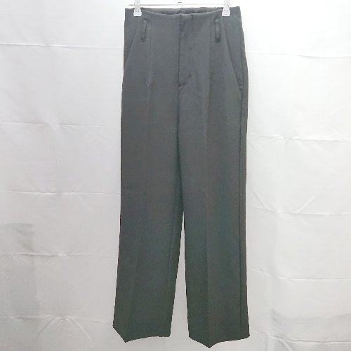 ◇ select MOCA セレクト モカ シンプル ハイウエスト オフィス ストレート パンツ サイズS ブラック レディース E 【中古】