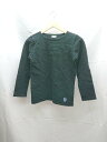 ◇ ORCIVAL オーシバル ブランド刺繍 コットン 無地 シンプル 長袖 Tシャツ サイズ1 ブラック レディース E 【中古】