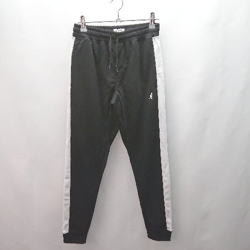 ◇ KANGOL カンゴール ウエストゴム スポーティー パンツ サイズS ブラック レディース E 【中古】