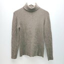 ◇ CRAFT STANDARD BOUTIQUE ハイネック ケーブル 起毛 シンプル オシャレ 長袖 ニット サイズM ブラウン系 レディース E 【中古】