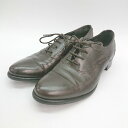 ◇ Luca Grossi レースアップ シンプル ベーシック ドレスシューズ サイズ37 1/2 ブラウン レディース E 【中古】