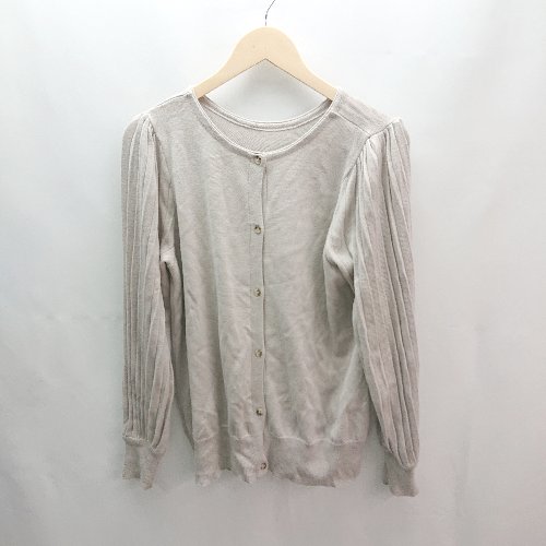 ◇ CLASSICALELF クラシカルエルフ 無地 リブ ラウンドネック 薄手 長袖 ニット サイズL グレー レディース E 【中古】 ◇ CLASSICALELF クラシカルエルフ 無地 リブ ラウンドネック 薄手 長袖 ニット サイズL グレー レディース E 【中古】