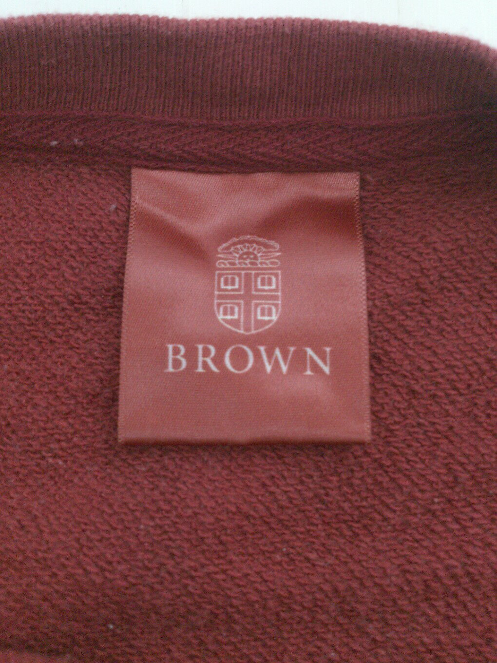 ◇ RAGEBLUE BROWN UNIVERSITY カジュアル スウェット ロゴ 長袖 トレーナー サイズL レッド系 ブラック メンズ P 【中古】