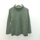 ◇ JOURNAL STANDARD relume カジュアル タートルネック シンプル 長袖 ニット サイズF カーキ レディース E 【中古】