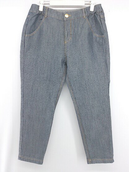 ◇ Richie Witchie ラメ ウエストゴム カジュアル ジーンズ デニム パンツ サイズ13 インディゴ レディース P 【中古】