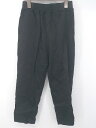 ◇ otii カジュアル シンプル 無地 ウエストゴム ストレッチ パンツ ブラック レディース P 【中古】(4)