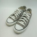 ◇ converse NEXTAR110 OX 32765147 ローカット キャンバス ベーシック スニーカー サイズ23.5cm グレー レディース E 【...