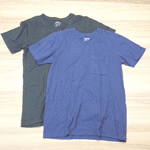 ◇ 《 nano universe まとめ売り2点セット サイズS カジュアル Vネック 胸ポケット Tシャツ メンズ 》 E 【中古】