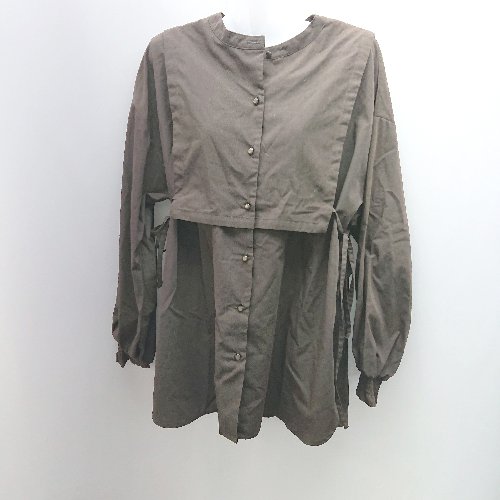 ◇ CIAOPANIC ガーリー キレイめ かわいい おしゃれ 長袖 ブラウス サイズF ブラック レディース E 【中古】