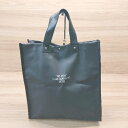 ◇ EDT イーディーティー プリント 高級感 シンプル オシャレ コンパクト 綺麗め トートバッグ ブラック レディース E 【中古】
