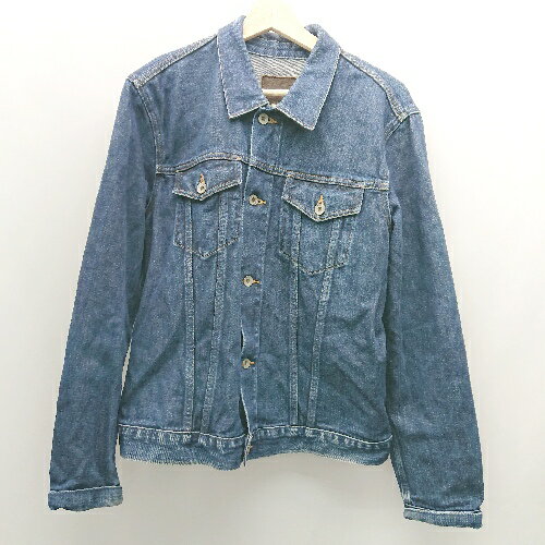 ◇ GAP 1969 デニム シンプル カジュアル 定番 着回し ヴィンテージ 長袖 ジャケット サイズL ネイビー レディース E 【中古】 ◇ GAP 1969 デニム シンプル カジュアル 定番 着回し ヴィンテージ 長袖 ジャケット サイズL ネイビー レディース E 【中古】