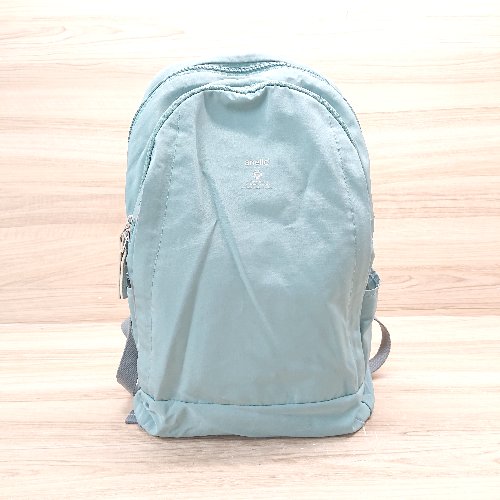 ◇ anello アネロ 収納多め 機能性 メッシュ生地 カジュアル リュックサック グリーン系 レディース E 【中古】 ◇ anello アネロ 収納多め 機能性 メッシュ生地 カジュアル リュックサック グリーン系 レディース E 【中古】
