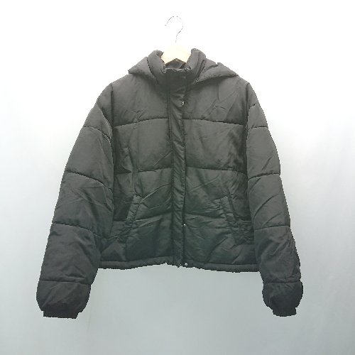 ◇ ingni イング ジップアップ アウター 冬物 中綿ジャケット 長袖 ブルゾン サイズM ブラック レディース E 【中古】 ◇ ingni イング ジップアップ アウター 冬物 中綿ジャケット 長袖 ブルゾン サイズM ブラック レディース E 【中古】