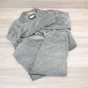 ◇ MAISON SPECIAL 背抜き仕立て フロントボタン スウェード生地 パーティー向け セットアップ サイズM カーキ メンズ E 【中古】