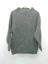 ◇ select moca セーター プルオーバー 秋冬向け カジュアル 長袖 ニット サイズFREE グレー レディース E 【中古】