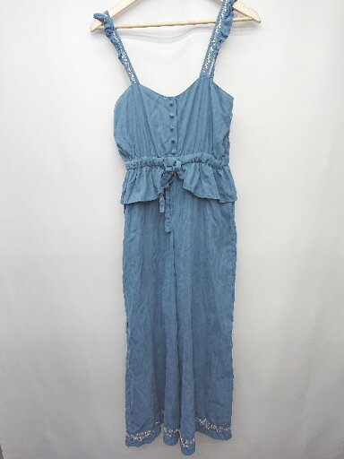 ◇ axes femme アクシーズファム オールインワン サイズM ブルー レディース P 【中古】 ◇ axes femme アクシーズファム オールインワン サイズM ブルー レディース P 【中古】