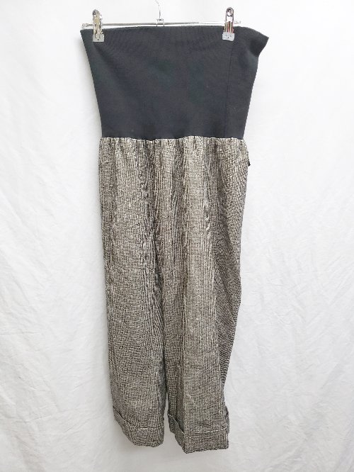 ◇ COMME CA DU MODE コムサデモード マタニティ パンツ サイズM ブラック ベージュ レディース P 【中古】