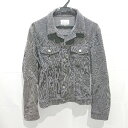 ◇ A day in the life UNITED ARROWS コーデュロイ 無地 長袖 ジャケット アウター サイズS グレー系 レディース E 【中古】(4)