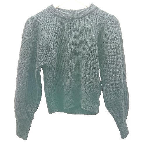 ◇ ViS ビス クルーネック ケーブル 起毛 シンプル ストレッチ 秋冬物 長袖 ニット サイズF ブラック系 レディース E 【中古】 ◇ ViS ビス クルーネック ケーブル 起毛 シンプル ストレッチ 秋冬物 長袖 ニット サイズF ブラック系 レディース E 【中古】