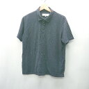 ◇ ⊂ URBAN RESEARCH アーバンリサーチ 綿混合 半袖 ポロシャツ サイズM ネイビー系 レディース E 【中古】(4)