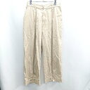 ◇ Θ Ellno Loset エルノロゼット ガウチョパンツ サイズM ベージュ系 レディース E 【中古】