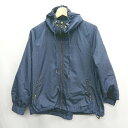 ◇ ⊇ Φ NAUW CLOSET ナウクローゼット 長袖 パーカー サイズM ネイビー系 レディース E 【中古】